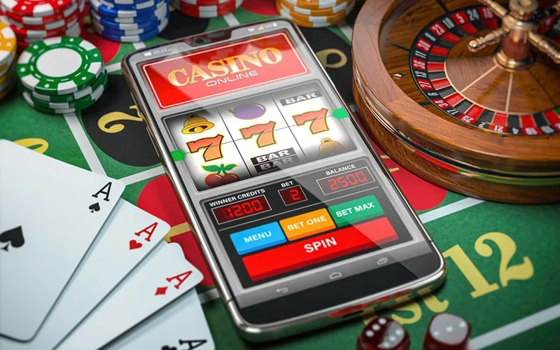 Elite player surrounded by vibrant betting chips against a neon sky — the modern KK333 look for the Bangladesh market